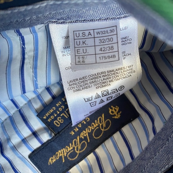 Brooks Brothers Men’s NWT green 32/30 - Picture 5 of 5